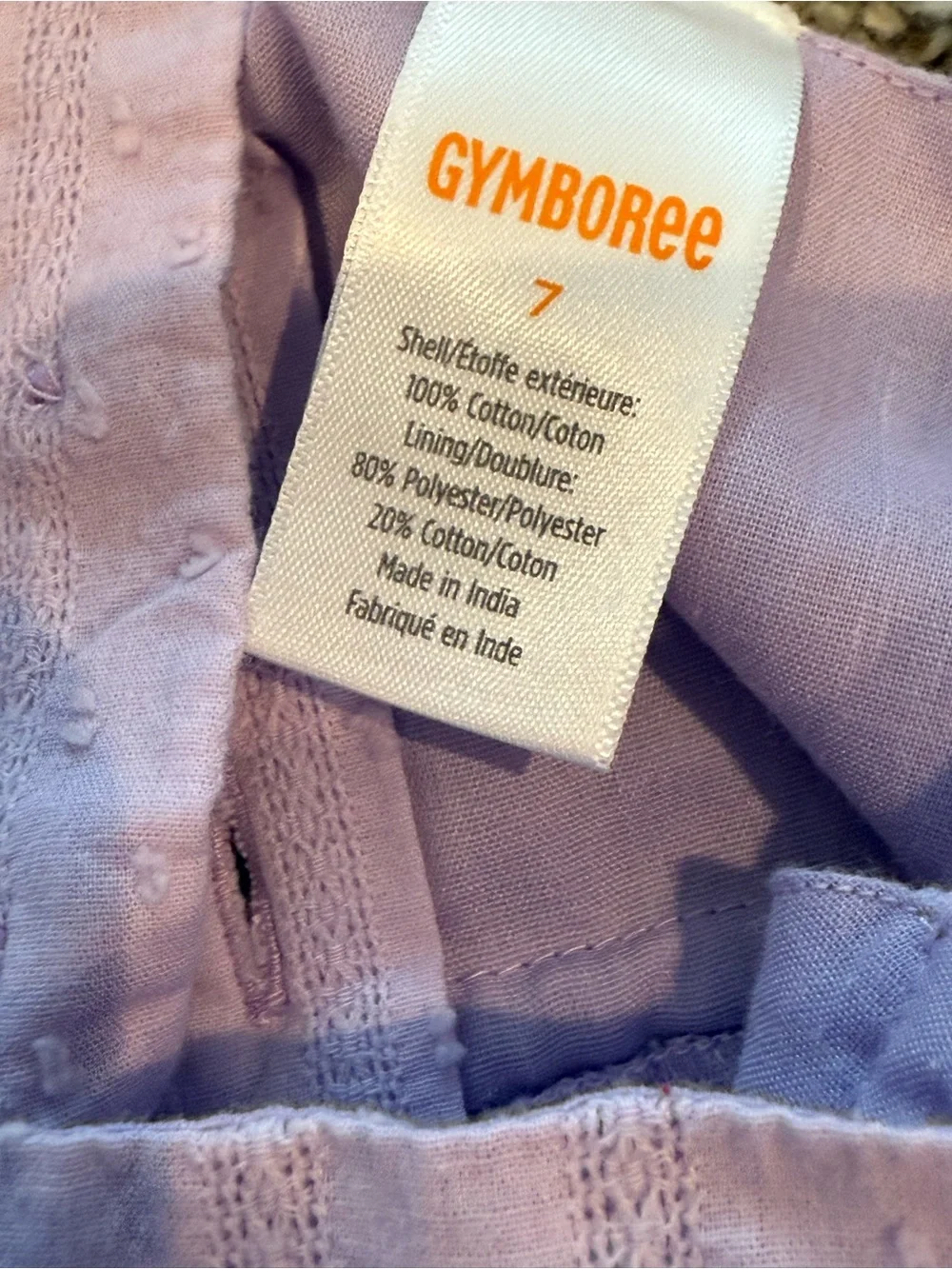 Gymboree Lavender Ruffle Tiered Dress